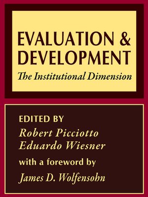 cover image of Evaluation and Development